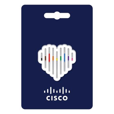 Heart of Cisco II Pin