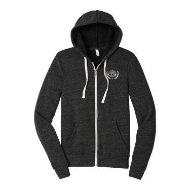 CCIE Crest Full Zip Hoodie (Unisex) - Black
